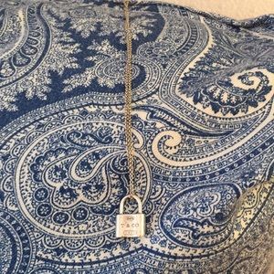 Tiffany & co padlock necklace